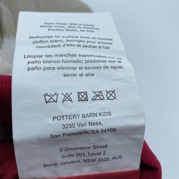 Pottery Barn Kids Jonathan Stocking Santa Train Christmas Holiday Xmas Quilted - Picture 8 of 13